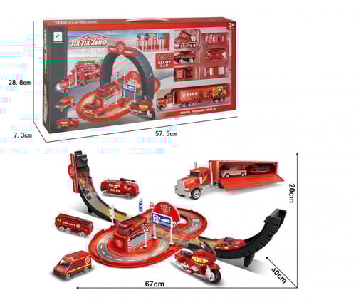 الشاحنة و المدار - سيارة المطافي