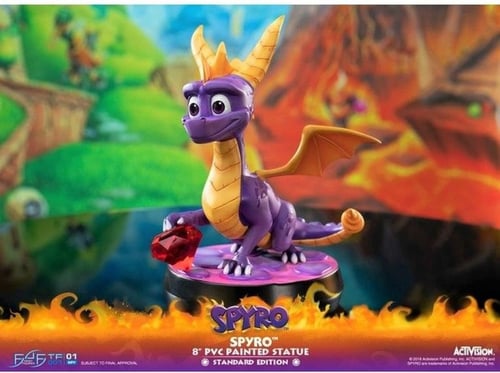 F4F Spyro The Dragon 8 inch PVC Statue STANDARD ED...