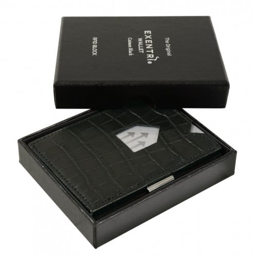 محفظة اكسنتري Caiman Black