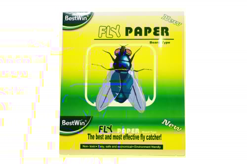 مصيدة لاصقة للذباب والبعوض بلون اصفر جاذب