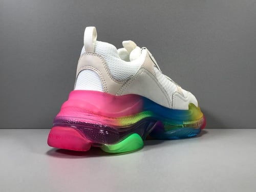 Balenciaga triple s rainbow