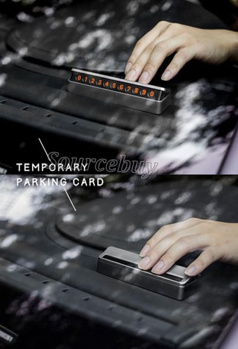 لوحة عرض رقم هاتفك للسيارة