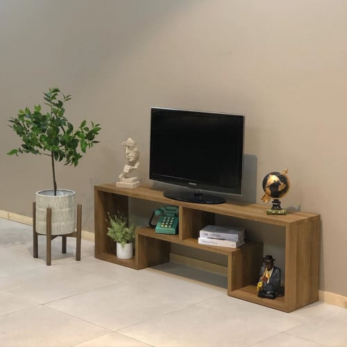 طاولة تلفزيون خشب