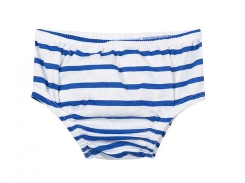 فستان قطن 3 قطع مخطط (Whale ) ماركة Gerber