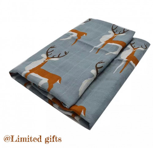 مفرش طفل برسمات غزال