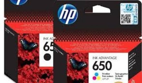 حبر طابعة 650 hp اصلي