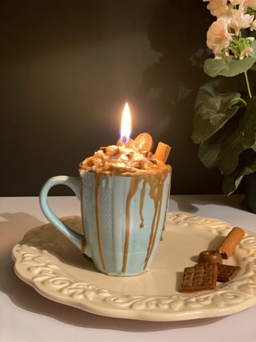 شمعة القهوة الايطالية