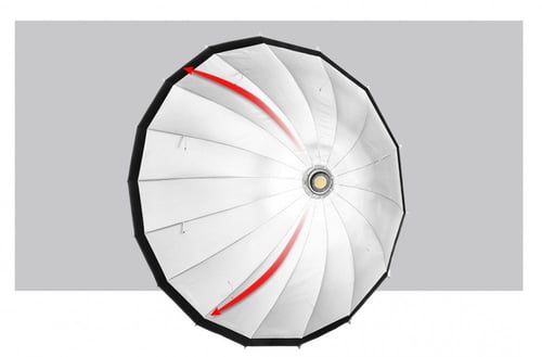 ديب اوكتا جنبي مقاس 120cm قابل للطي مع قريد شبكي