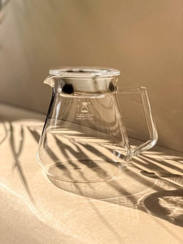 سيرفر التقطير الزجاجي من تايمور - سعة 360 مل