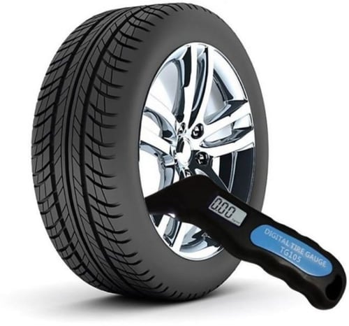 جهاز قياس ضغط هواء الاطارات الرقمي