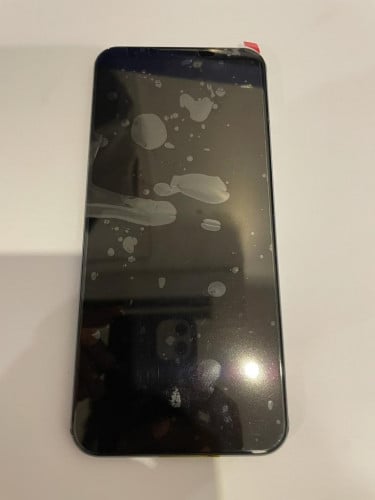 شاشة بديلة ريد ماجيك 5اس الاصلية مع الاطار ( فضي )