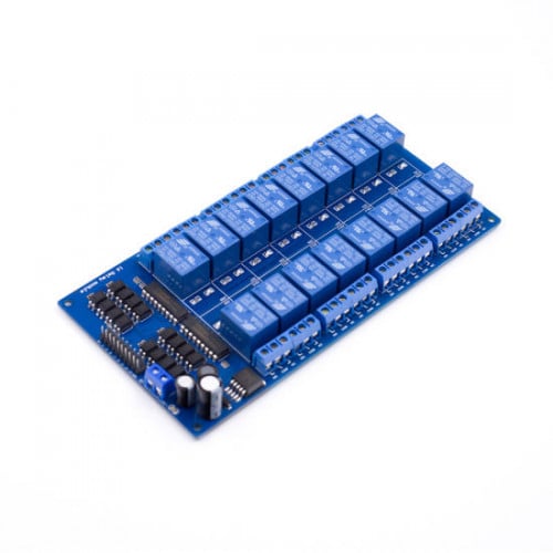 12V 16 Channel Relay Module with Light Coupling