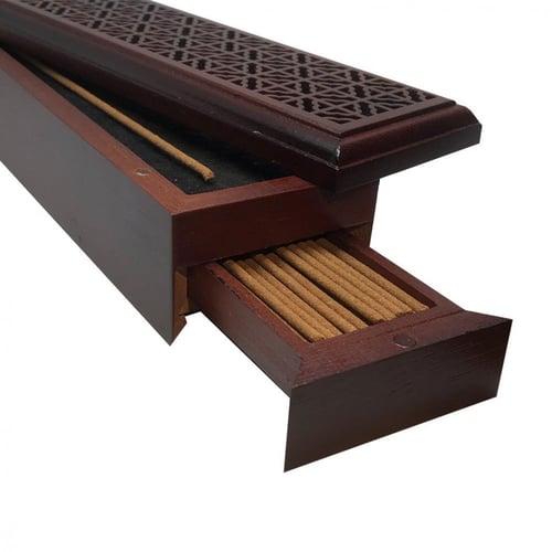 مبخرة كبيرة ممغنطة بدرج + 20 عود 20 سم