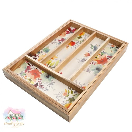 9931 منظم خشبي أنيق مورد للمطبخ