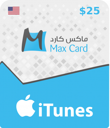 ايتونز امريكي 25$