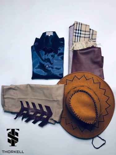 الزي الامريكي كابوي ولادي