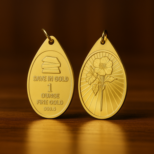 سبيكة ذهب Save in Gold عيار 24 بوزن 31.1 غرام