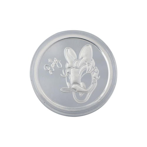 جنيه فضة بطوطة عيار 999 بي تي سي بوزن 50 غرام