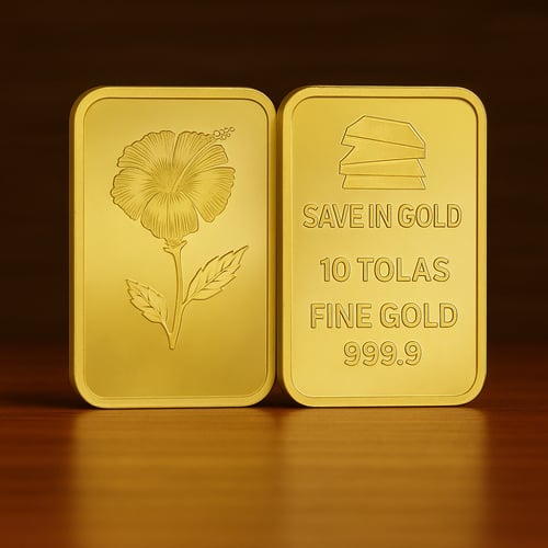 سبيكة ذهب Save in Gold عيار 24 بوزن 116.6 غرام