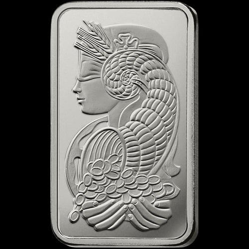 سبيكة بلاتين فورتونا بامب عيار 999.5 بوزن 31.1 غرا...