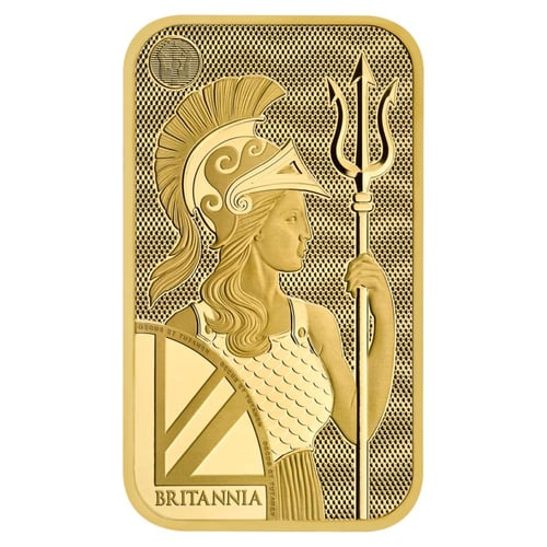 سبيكة ذهب دار السك الملكية البريطانية عيار 24 بوزن...