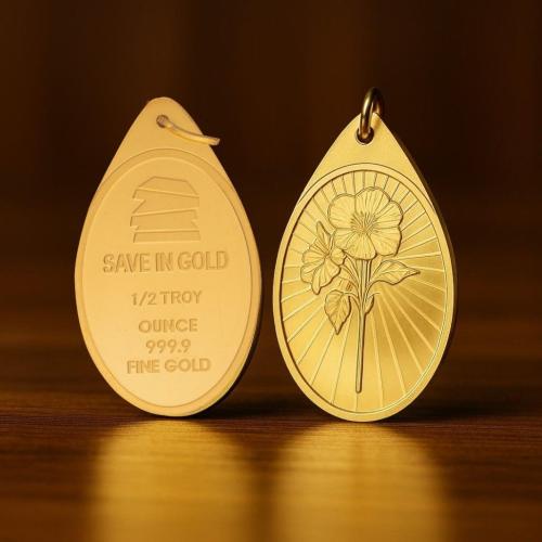 سبيكة ذهب Save in Gold عيار 24 بوزن 15.55 غرام