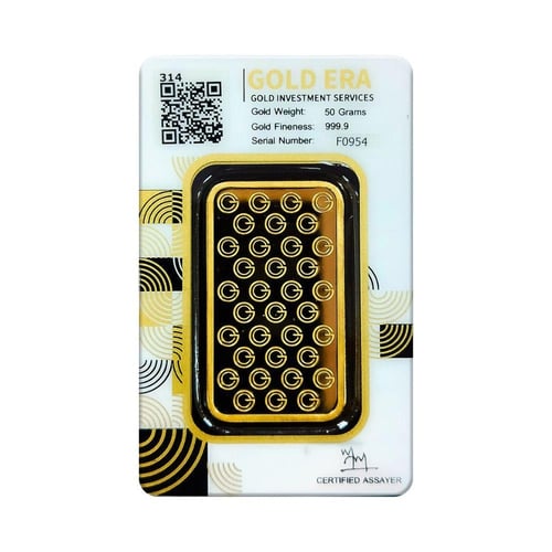 سبيكة Gold era بوزن 50 غرام عيار 24