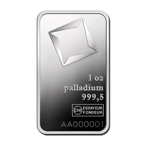 سبيكة بلاديوم فالكامبي عيار 999.5 بوزن 31.1 غرام