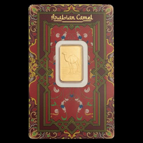 سبيكة ذهب الجمل العربي بامب عيار 24 بوزن 5 غرام