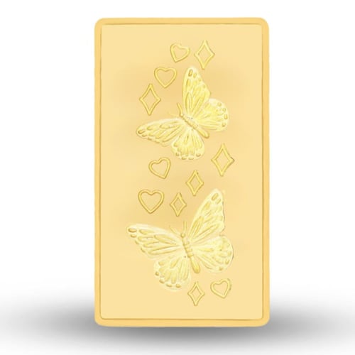 سبيكة ذهب عيار 24 بوزن 1 غرام ديوان الذهب