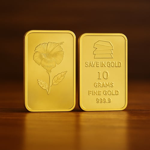 سبيكة ذهب Save in Gold عيار 24 بوزن 10 غرام