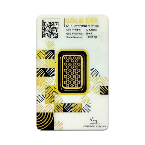 سبيكة Gold era بوزن 10 غرام عيار 24