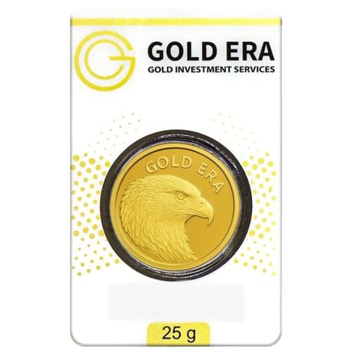 جنيه Gold era ذهب عيار 24 بوزن 25 غرام