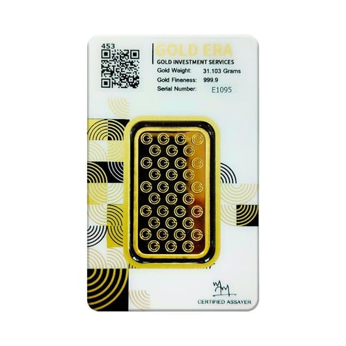 سبيكة Gold era بوزن 31.1 غرام عيار 24