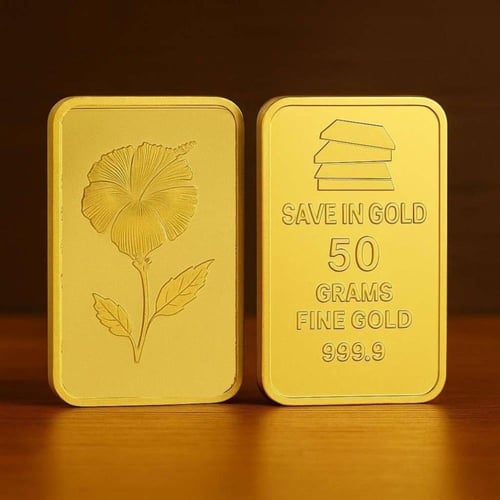 سبيكة ذهب Save in Gold عيار 24 بوزن 50 غرام