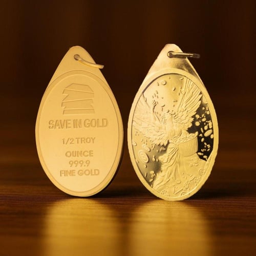 سبيكة ذهب Save in Gold عيار 24 بوزن 15.55 غرام