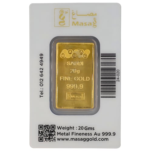 سبيكة ذهب عيار 24 وردة مصاغ بوزن 20 غرام