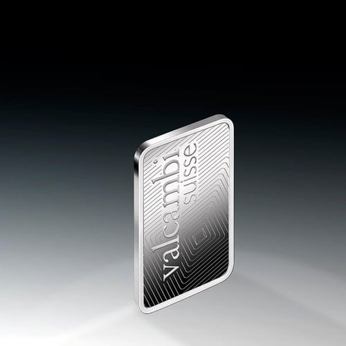 سبيكة بلاتين فالكامبي عيار 999.5 بوزن 31.1 غرام