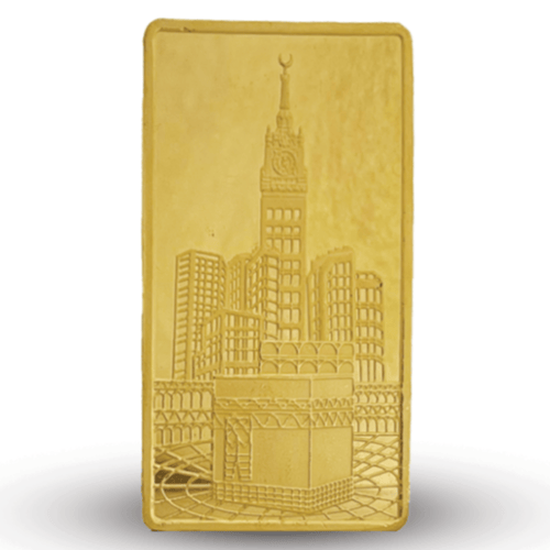 سبيكة ذهب عيار 24 بوزن 50 غرام ديوان الذهب