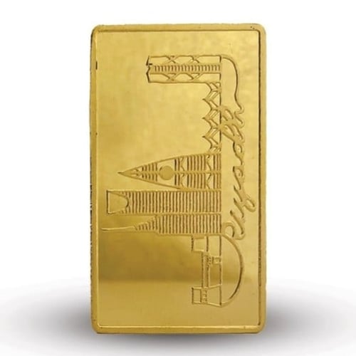 سبيكة ذهب عيار 24 بوزن 15.55 غرام ديوان الذهب