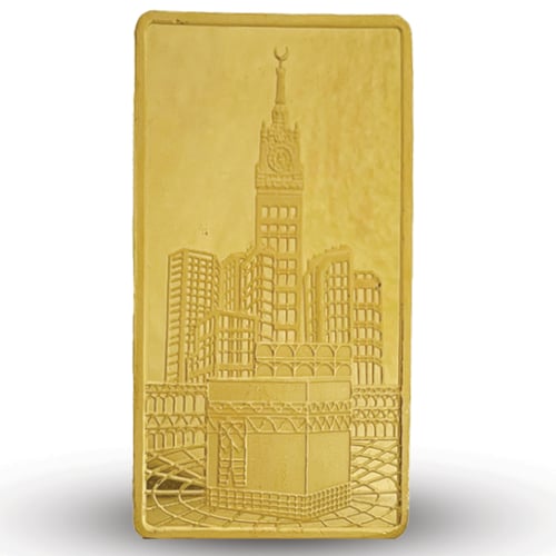 سبيكة ذهب عيار 24 بوزن 100 غرام ديوان الذهب