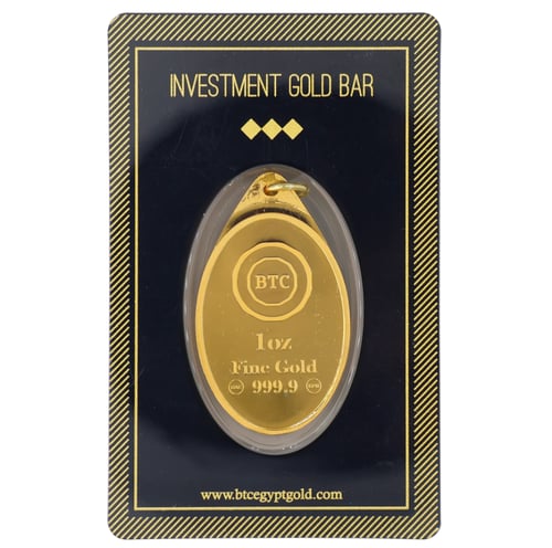 سبيكة بتعليقة ذهب بي تي سي عيار 24 كلمة أمي بوزن 3...