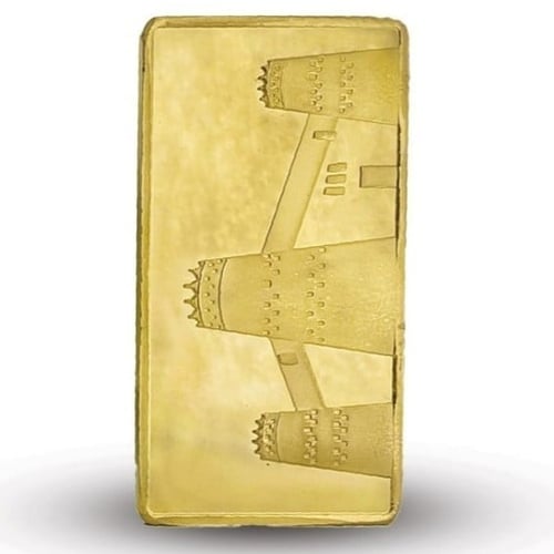 سبيكة ذهب عيار 24 بوزن 50 غرام ديوان الذهب