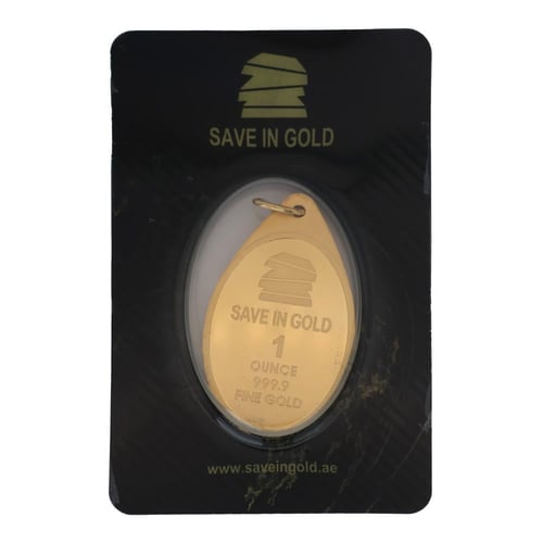 سبيكة ذهب Save in Gold عيار 24 بوزن 31.1 غرام