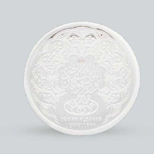 مسكوكة فضة أسماء الله الحسنى عيار 999 بوزن 100 غرا...