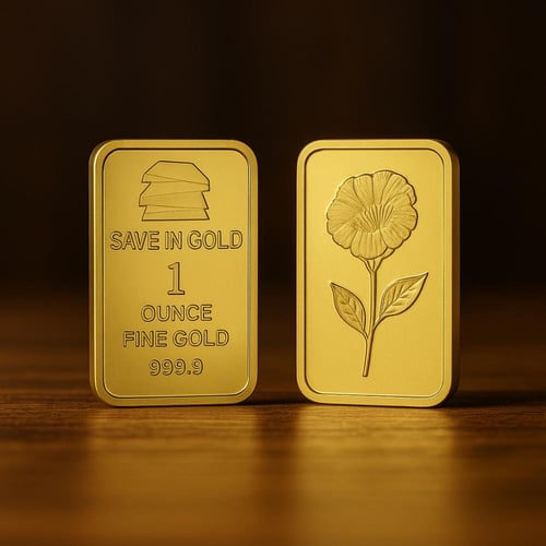 سبيكة ذهب Save in Gold عيار 24 بوزن 31.1 غرام