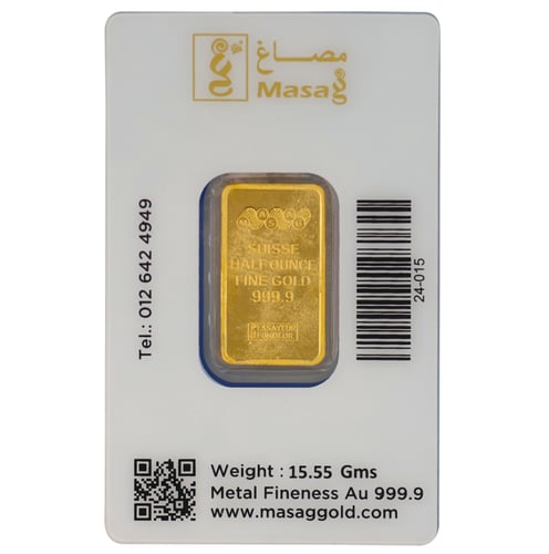 سبيكة ذهب عيار 24 وردة مصاغ بوزن 15.55 غرام