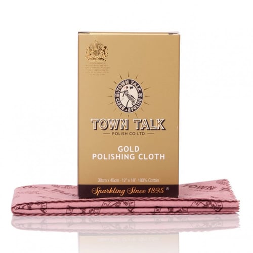 قطعة قماش Town Talk لتلميع الذهب مقاس 30×45 سم
