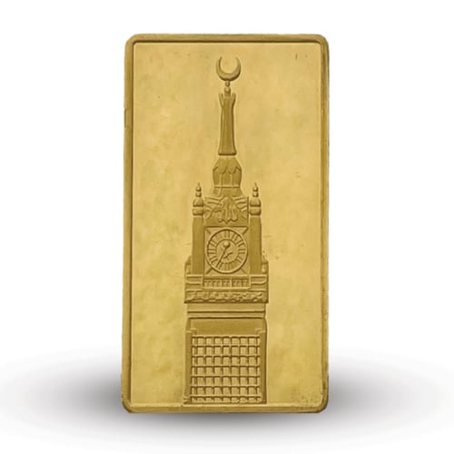 سبيكة ذهب عيار 24 بوزن 2.5 غرام ديوان الذهب