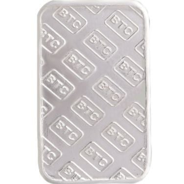 سبيكة فضة بي تي سي بنقاء 999 بوزن 31.1 غرام